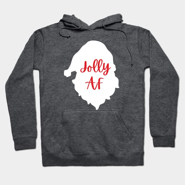 JOLLY AF Hoodie by Saltee Nuts Designs